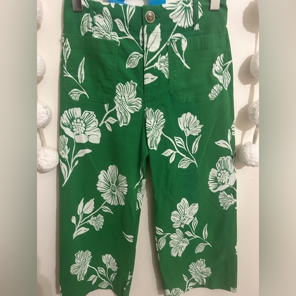 Anthropologie The Colette Magic Fabric Wide Leg High Rise Crop Pants NWT! - Picture 9 of 14